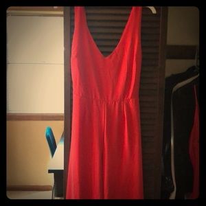 Lulu’s open back jumpsuit